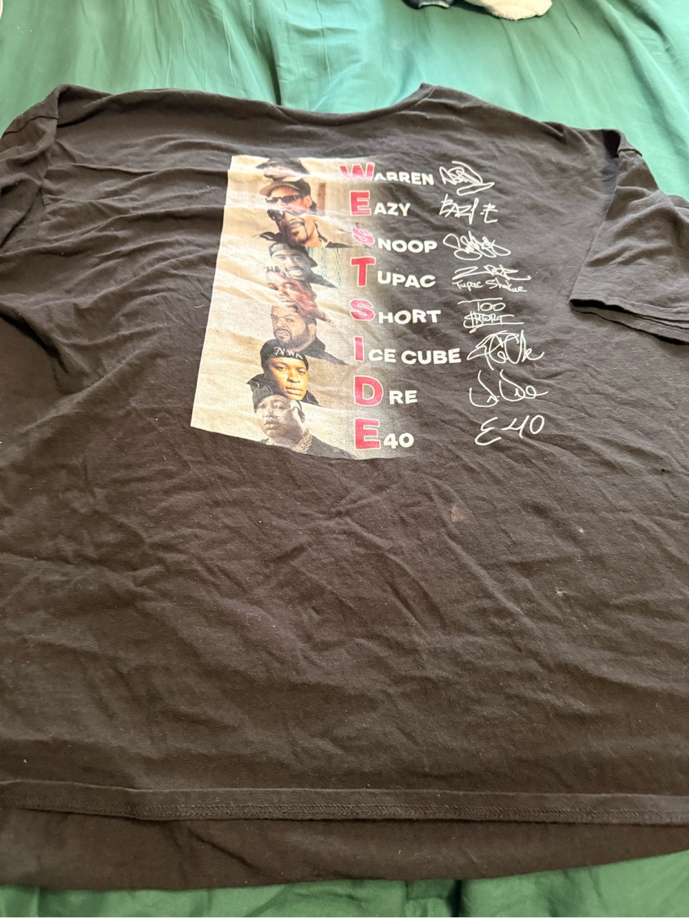 Delta Black Westside Hip-Hop Graphic Tee